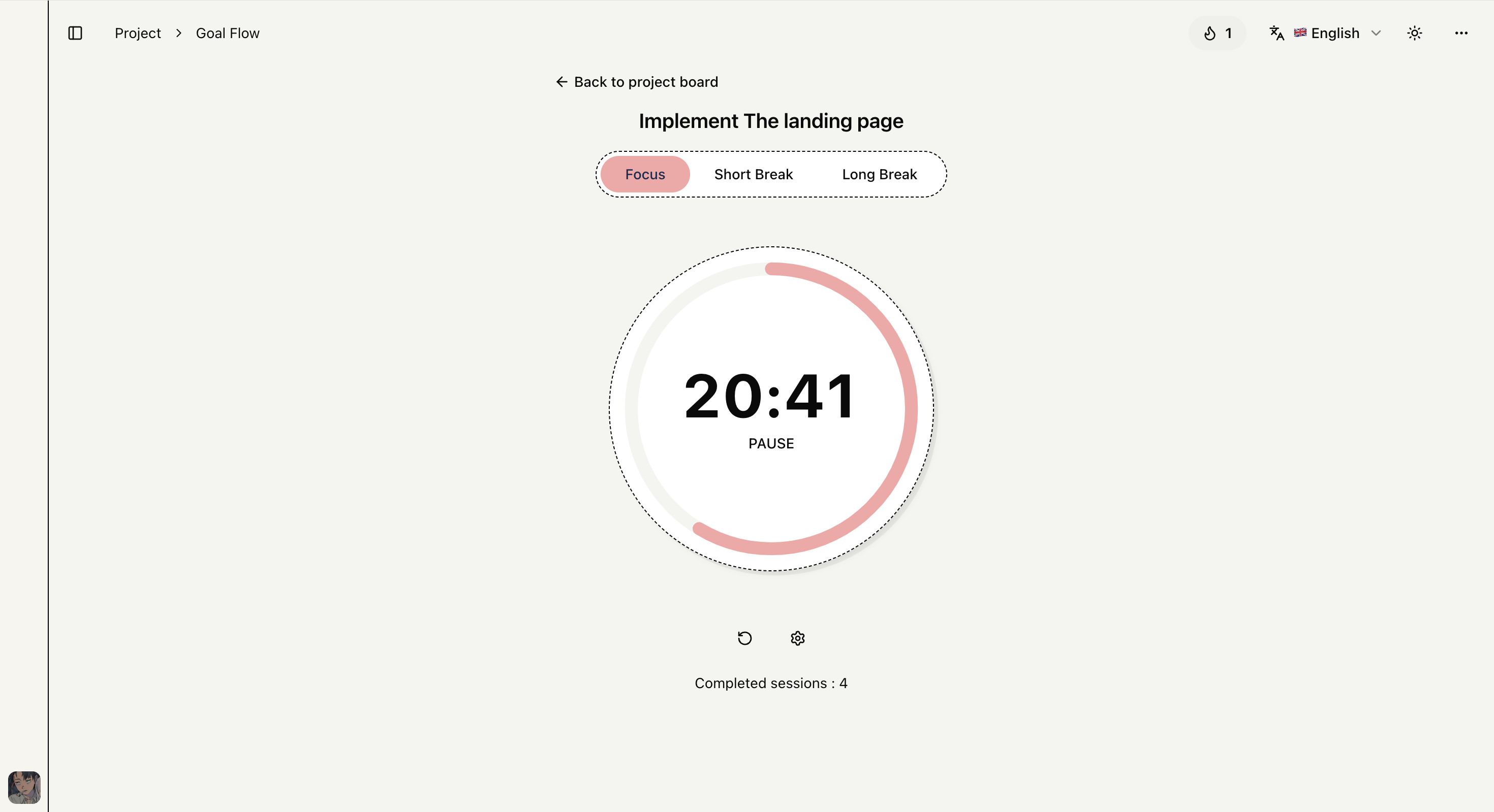 One-Click Deep Focus